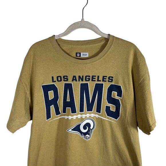NFL Team Los Angeles Rams Tan T Shirt - Picture 2 of 5